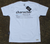 Our City CREDO: "Life is all about Principles" Character Crewneck T-Shirt