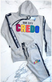 OUR CITY CREDO SWEATSUITS