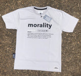 Our City CREDO: "Life is all about Principles" Morality Crewneck T-Shirt